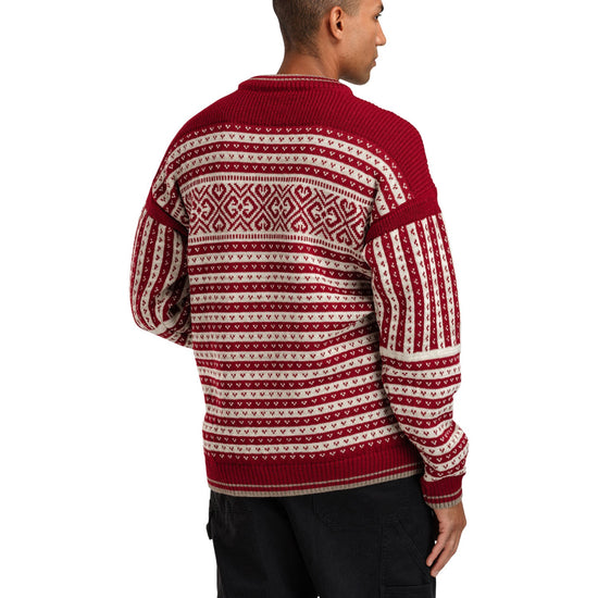 Dale Of Norway M RAMBERG MASC SWEATER Redrose Mountainstone Sand mel XXL - PeakStyle