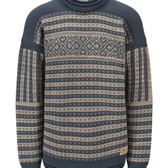 Dale Of Norway M RAMBERG MASC SWEATER Acero Marino Piedra de montaña Arena XXL - PeakStyle