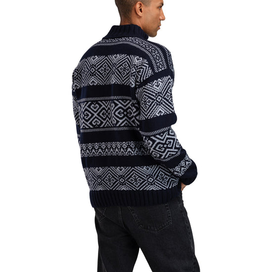 Dale Of Norway M RASLETIND MASC SWEATER Azul marino  Azul claro Mel. XXL - PeakStyle