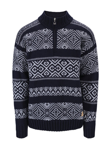 Dale Of Norway M RASLETIND MASC SWEATER Azul marino  Azul claro Mel. XXL - PeakStyle