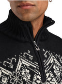 Dale Of Norway M ROSET MASC. WP SWEATER Zwart Offwhite 3XL - PeakStyle