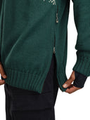 Dale Of Norway M ROSET MASC. WP SWEATER Pinegreen Offwhite M - PeakStyle