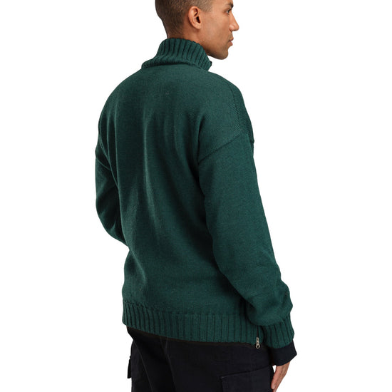 Dale Of Norway M ROSET MASC. WP SWEATER Verde pino Bianco sporco M - PeakStyle
