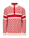 Jersey Dale Of Norway M TEAM NORWAY CORTINA MASC SWEATER Raspberry Offwhite 3XL - PeakStyle