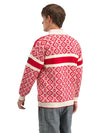 Jersey Dale Of Norway M TEAM NORWAY CORTINA MASC SWEATER Raspberry Offwhite 3XL - PeakStyle