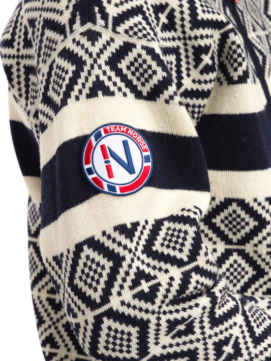 Dale Of Norway TEAM NORWAY CORTINA Herren – Navy - Offwhite – Detail 2