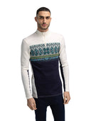 Dale Of Norway M VAIL MASCULINE BASELAYER HALF ZIP Navy Offwhite XXL - PeakStyle