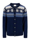 Dale Of Norway M VEAFJORD MASC JACKET Bleu marine Crème XXL - PeakStyle