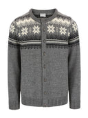 Dale Of Norway M VEAFJORD MASC JACKET Smoke Darkcharcoal Cream S - PeakStyle