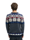 Dale Of Norway M VEGARD MASCULINE SWEATER Bleu marine Blanc cassé Ultramarine Rasb L - PeakStyle