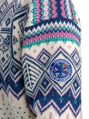 Dale Of Norway M VM TRONDHEIM MASC. SWEATER Offwhite  Indigo Orchid 3XL - PeakStyle