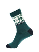 Dale Of Norway MYKING SOCKS Verde pino Bianco sporco S - PeakStyle