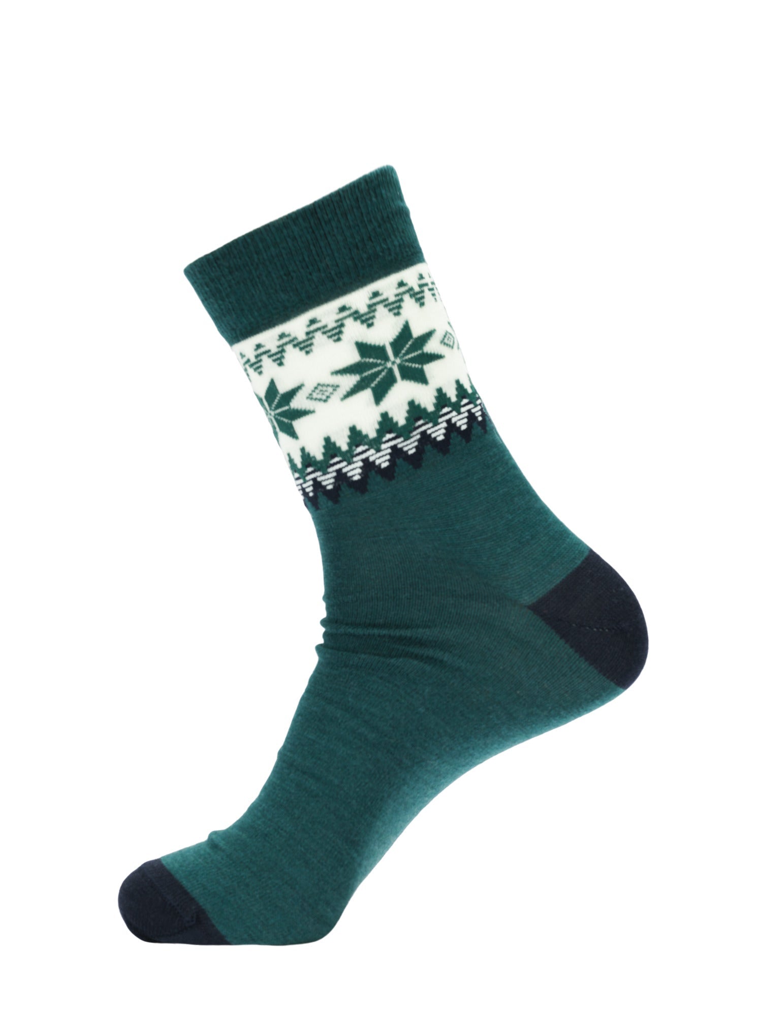 Calcetines Dale Of Norway MYKING Pine Green Offwhite S - PeakStyle