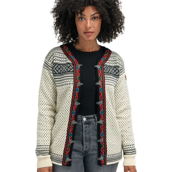Dale Of Norway SETESDAL UNI JACKET Offwhite Black 3XL - PeakStyle