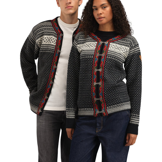 Dale Of Norway SETESDAL UNI JACKET Zwart Offwhite 3XL - PeakStyle