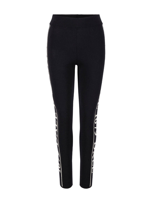 Dale Of Norway SKARSTIND 1879 TIGHTS FEMININE Zwart Offwhite M - PeakStyle