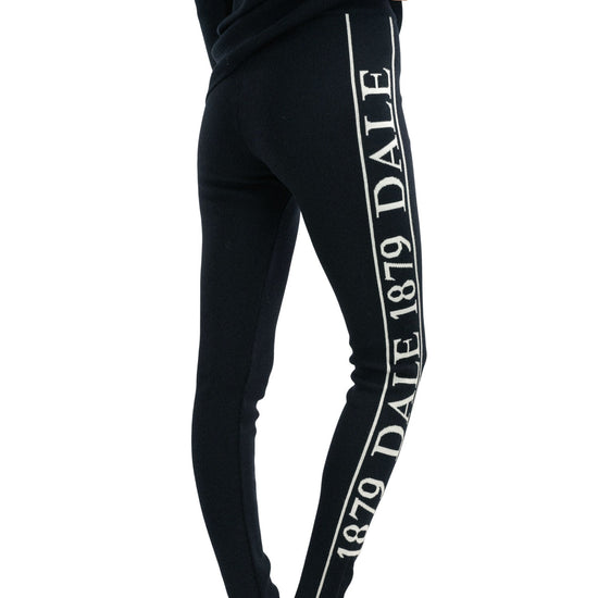 Dale Of Norway SKARSTIND 1879 TIGHTS FEMININE Noir Blanc cassé M - PeakStyle