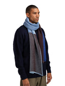 Dale Of Norway SKARSTIND SJAAL Wine Ultramarine Iceblue One size - PeakStyle