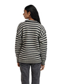 Dale Of Norway SKIPSLEIA SWEATER Zwart Offwhite XXL - PeakStyle