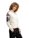 Dale Of Norway VARBERG FEM JACKET Bianco sporco Blu navy Lampone S - PeakStyle