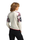 Dale Of Norway VARBERG FEM JACKET Bianco sporco Blu navy Lampone S - PeakStyle