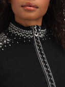 Dale Of Norway W 140TH ANNIVERSARY FEM JACKET Noir Blanc cassé Fumé XL - PeakStyle