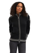 Dale Of Norway W 140TH ANNIVERSARY FEM JACKET Noir Blanc cassé Fumé XL - PeakStyle