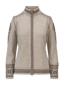 Dale Of Norway W 140TH ANNIVERSARY FEM JACKET Sand Coffee Mountainstone XL - PeakStyle