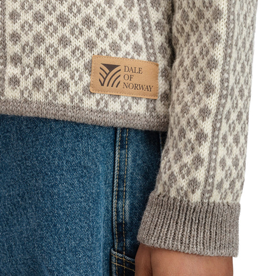 Dale Of Norway W 1994 FEM SWEATER Vanillasugar Naturalwhite Coff XL - PeakStyle