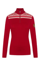 Dale Of Norway W CORTINA BASIC FEM SWEATER Framboos Offwhite XL - PeakStyle