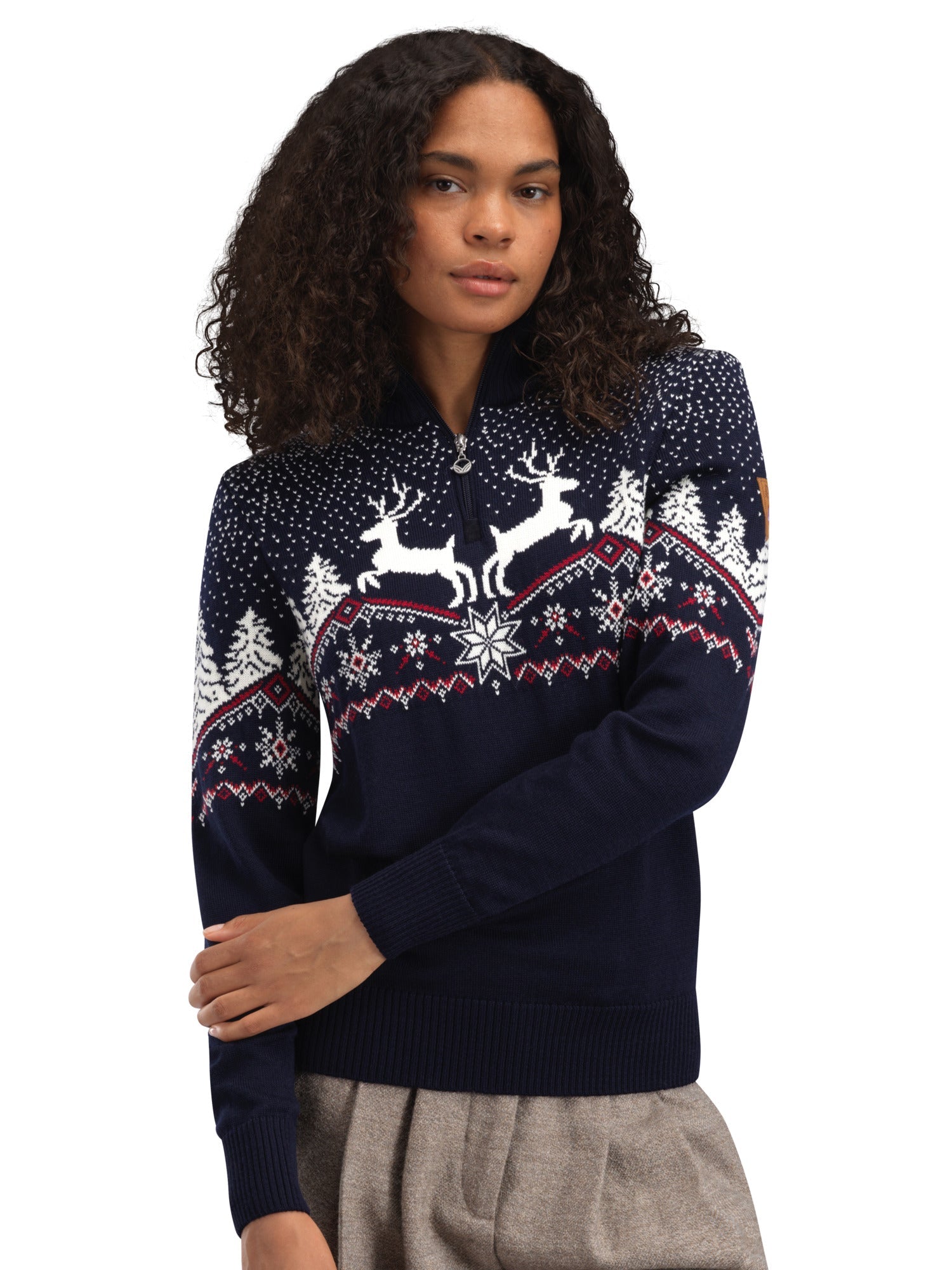 Dale Of Norway W DALE CHRISTMAS FEM MERINO SWEATER - Pullover bei PeakStyle