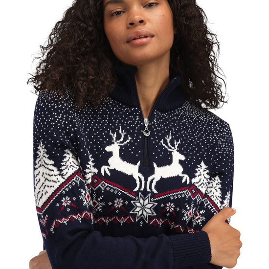 Dale Of Norway W DALE CHRISTMAS FEM MERINO SWEATER - Pullover bei PeakStyle