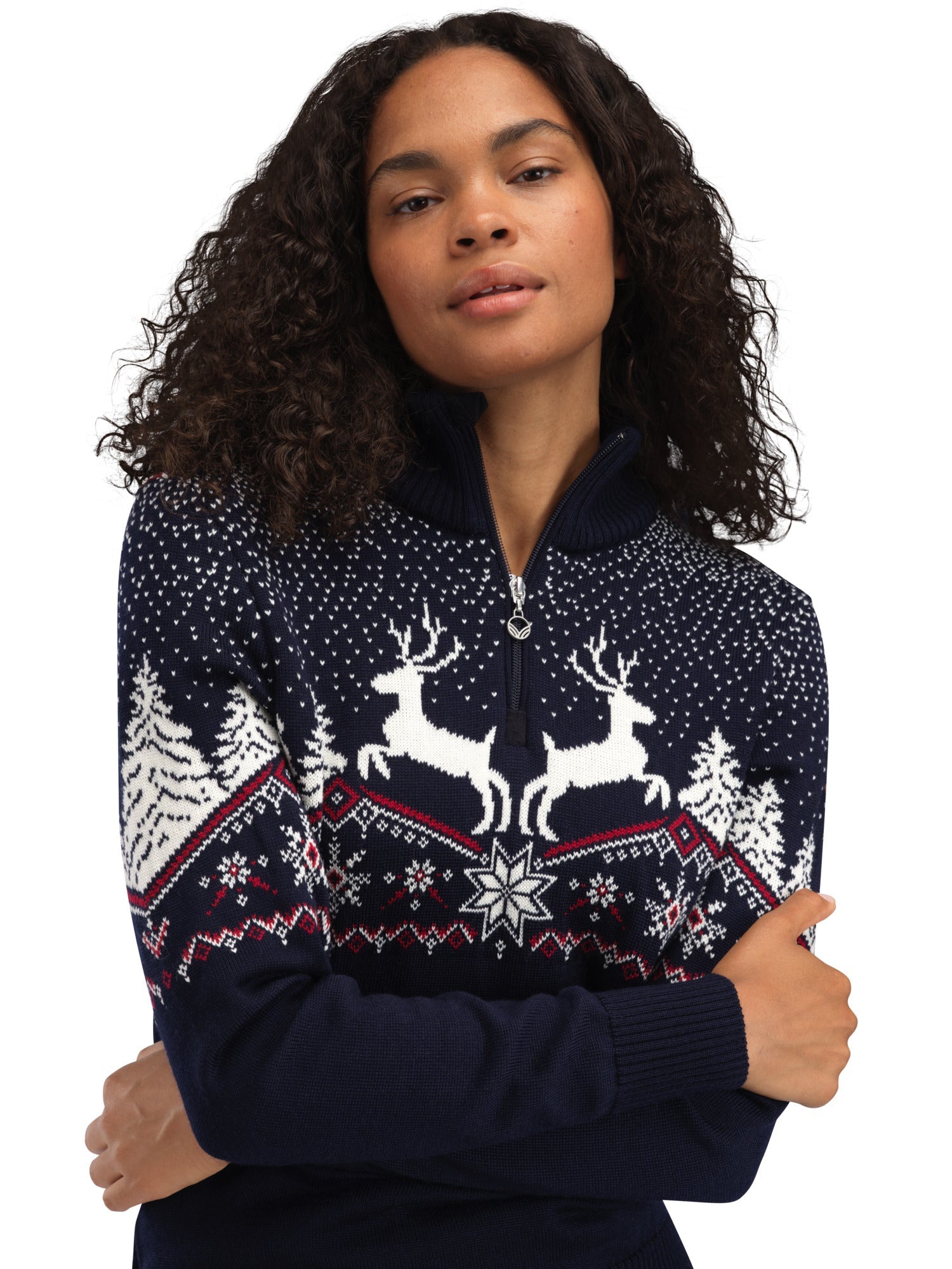 Dale Of Norway W DALE CHRISTMAS FEM MERINO SWEATER - Pullover bei PeakStyle