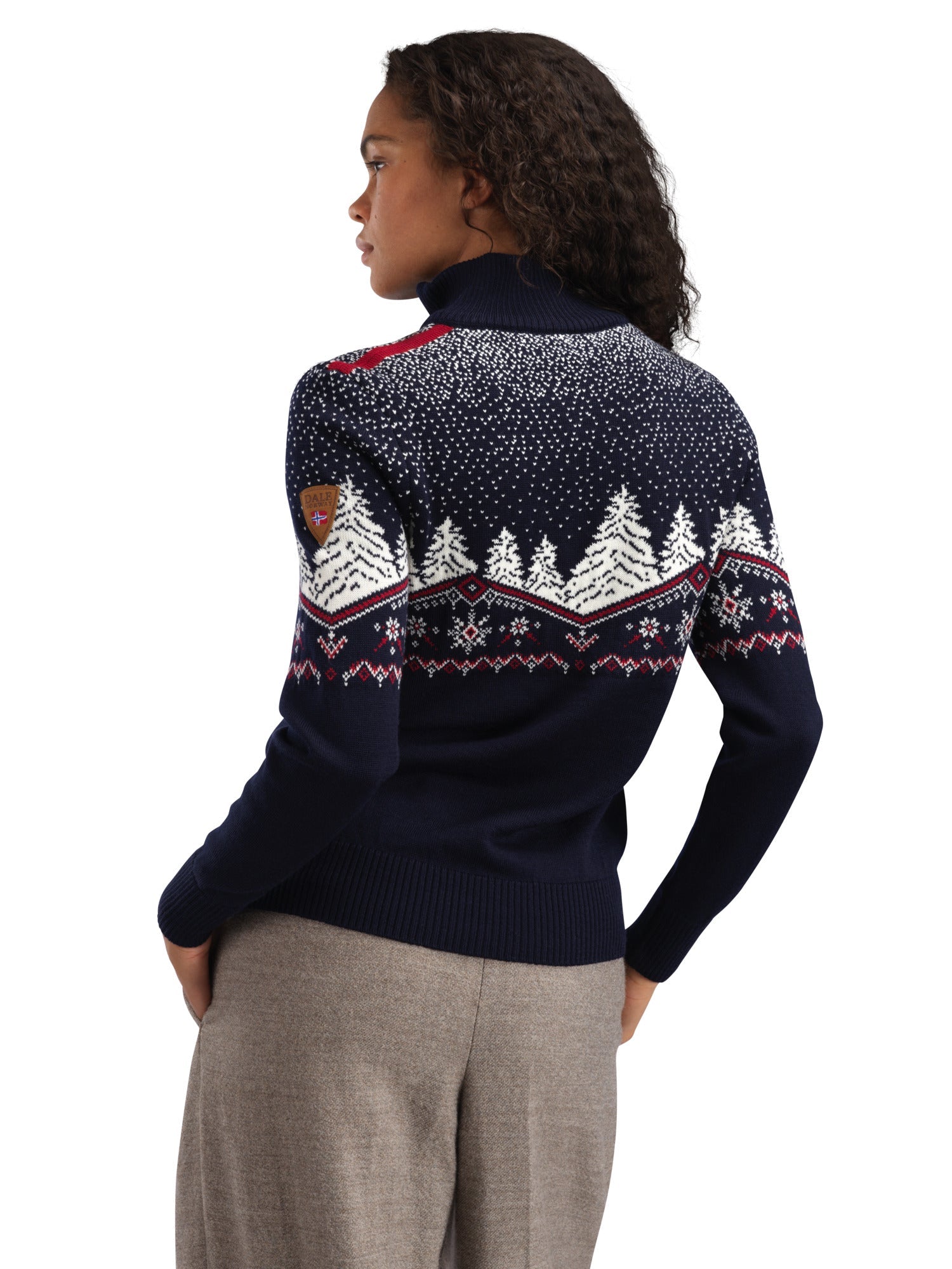 Dale Of Norway W DALE CHRISTMAS FEM MERINO SWEATER - Pullover bei PeakStyle