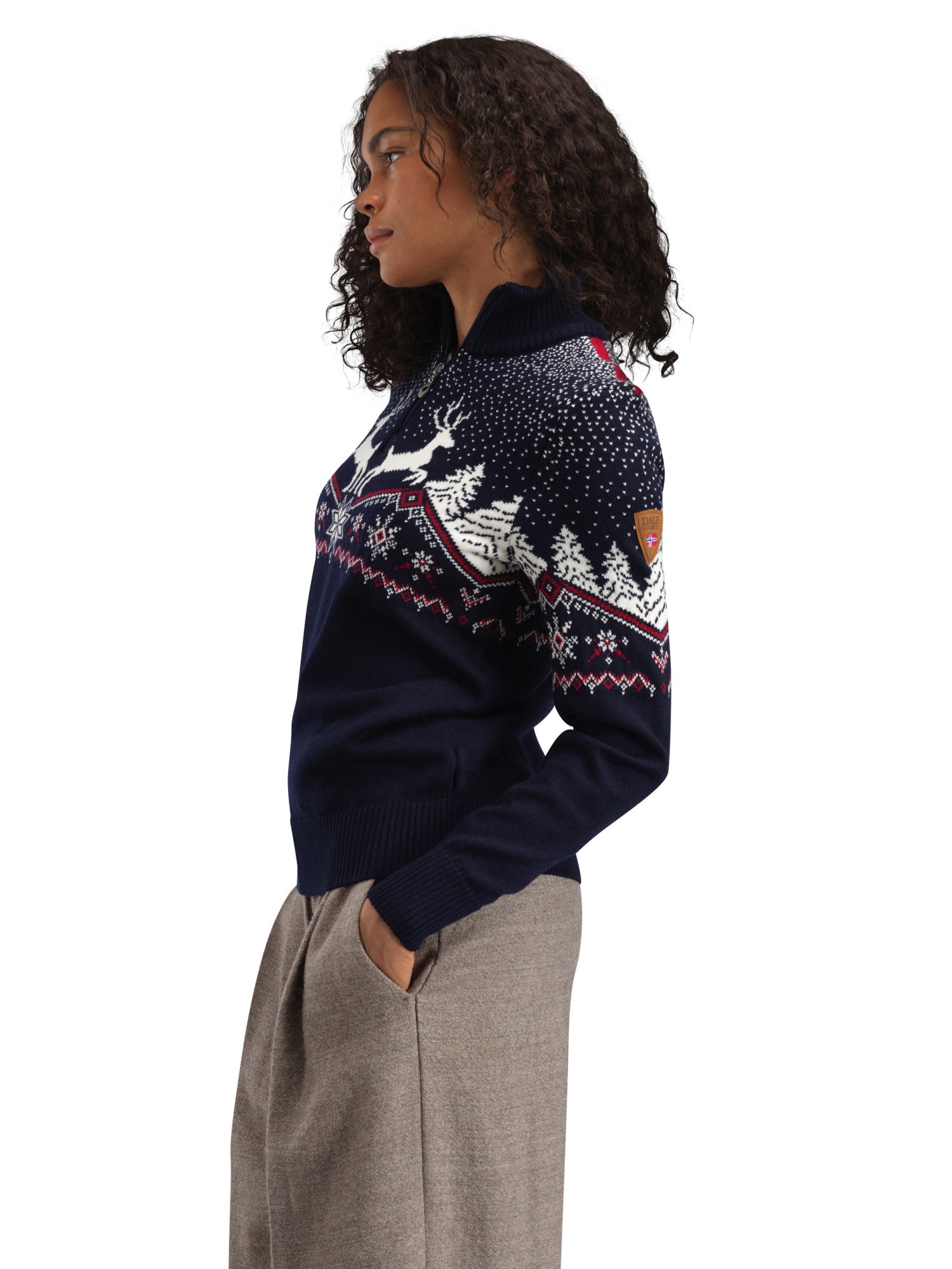 Dale Of Norway W DALE CHRISTMAS FEM MERINO SWEATER - Pullover bei PeakStyle