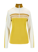Dale Of Norway W DYSTINGEN FEM SWEATER Sweethoney Offwhite Mustard XL - PeakStyle