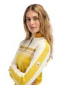 Dale Of Norway W DYSTINGEN FEM SWEATER Sweethoney Offwhite Mustard XL - PeakStyle