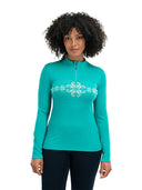 Dale Of Norway W FALKEBERG FEMININE BASELAYER HALF ZIP - Pullover bei PeakStyle