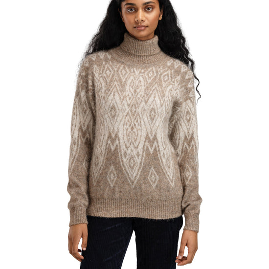 Jersey Dale Of Norway W FALUN ALPA FEMININE Natural Beige Offwhite XL - PeakStyle