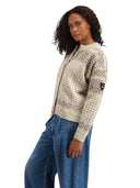 Dale Of Norway W HANNAH FEM. CARDIGAN Vanillasugar Nutmeg Birch XL - PeakStyle