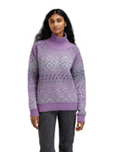 Dale Of Norway W HIGHLAND FEMININE SWEATER Viola Verde Ombre M - PeakStyle