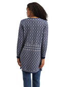 Dale Of Norway W INGEBORG FEM JACKET Electricstorm Blanc cassé Bleu XL - PeakStyle