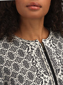 Dale Of Norway W INGEBORG FEM JACKET Blanc cassé Noir Gravuvig Smoke XL - PeakStyle