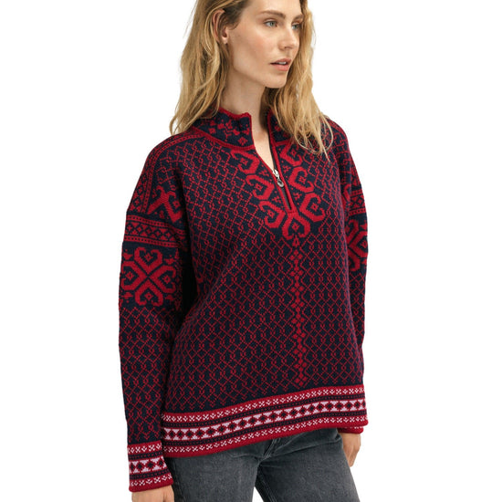Dale of Norway W LEKNES SWEATER - Oberbekleidung bei PeakStyle