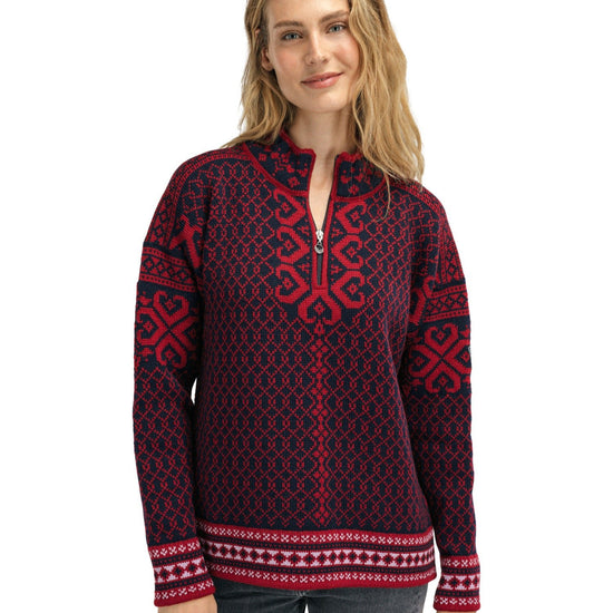 Dale of Norway W LEKNES SWEATER - Oberbekleidung bei PeakStyle
