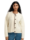 Dale Of Norway W LUSA FEM CARDIGAN Offwhite XL - PeakStyle
