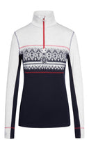 Dale Of Norway W MORITZ FEM BASIC SWEATER Azul marino Blanco Frambuesa XL - PeakStyle