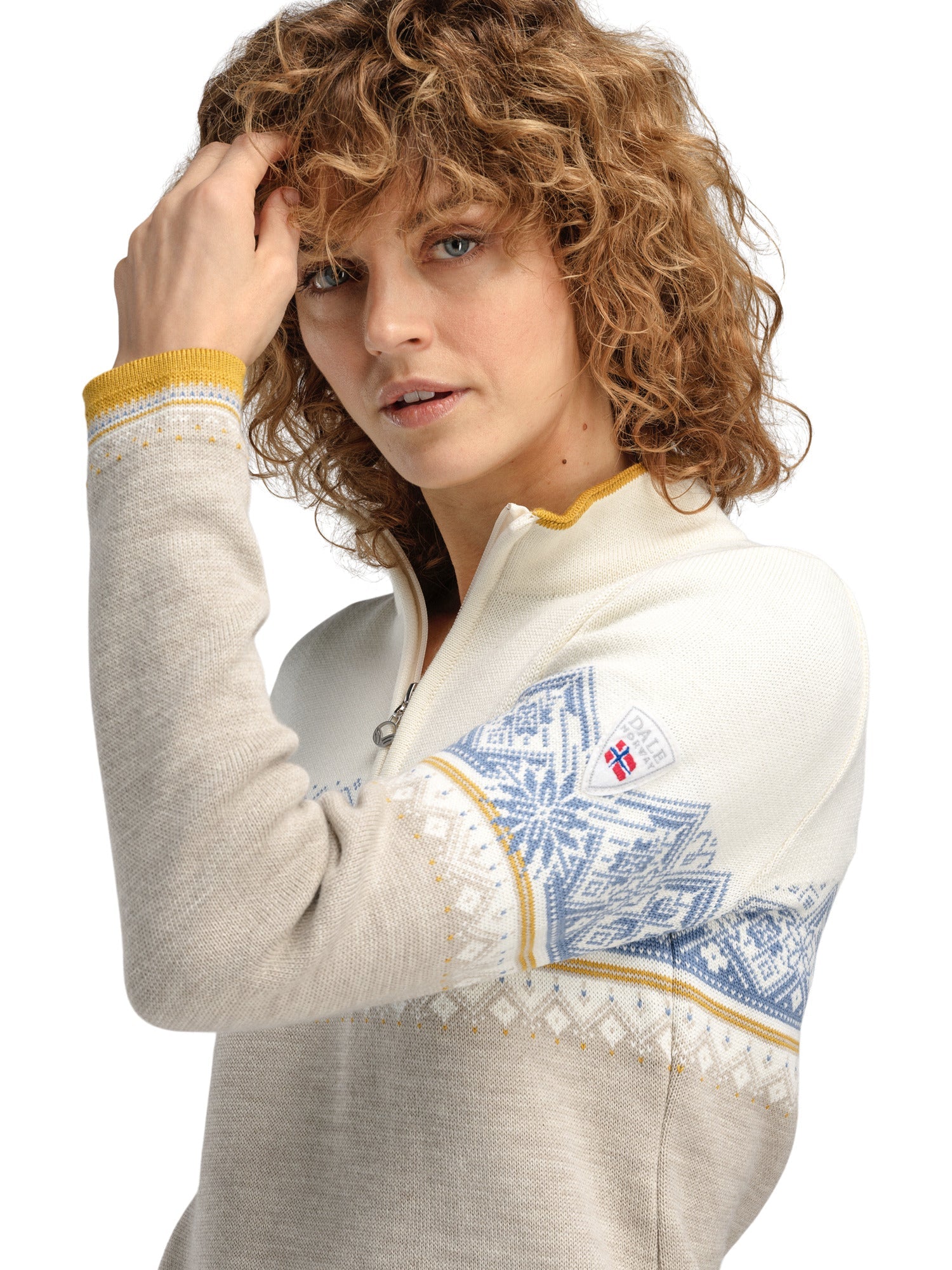 Dale Of Norway W MORITZ FEM MERINO SWEATER - Pullover bei PeakStyle