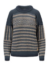 Dale Of Norway W RAMBERG FEM SWEATER Steel Marine Montainstone Sand XL - PeakStyle
