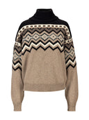 Dale Of Norway W RANDABERG FEM SWEATER Marrone Melanconico Nero Bianco sporco XL - PeakStyle